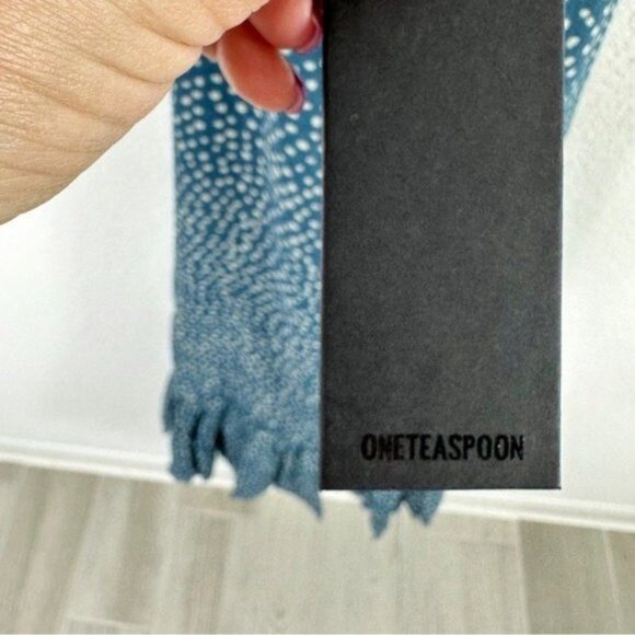 NEW One Teaspoon Muslin Wanderer Blue Polka Dot Dress Size S - Picture 7 of 11